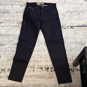 Men's Naked and Famous raw denim jeans